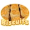 Signmission Biscuits Decal Concession Stand Food Truck Sticker, 8" x 4.5", D-DC-8 Biscuits19 D-DC-8 Biscuits19 - alternate 1